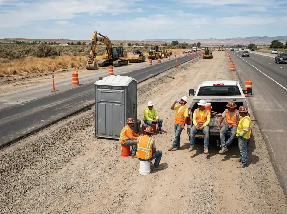 highway-road-construction-crew-007 — frequently asked questions, Porta Potty and Restroom Rentals in Albany, KY